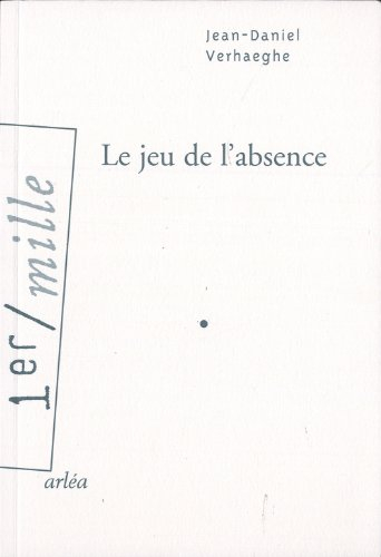 Le jeu de l'absence