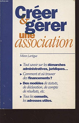 creer et gerer une association