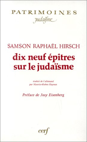 Dix-neuf épîtres sur le judaïsme