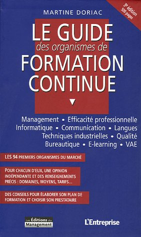 Le guide des organismes de formation continue
