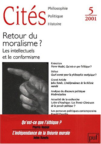 Cités, n° 5. Le retour du moralisme : les intellectuels et le conformisme