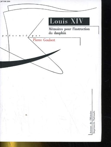 Mémoires pour l'instruction du Dauphin