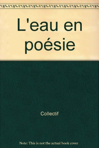 L'eau en poésie
