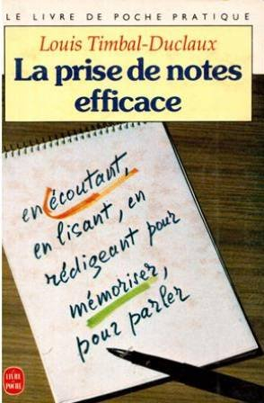 La Prise de notes efficace