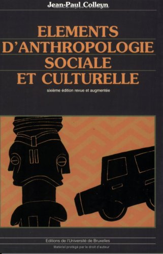 Eléments d'anthropologie sociale et culturelle