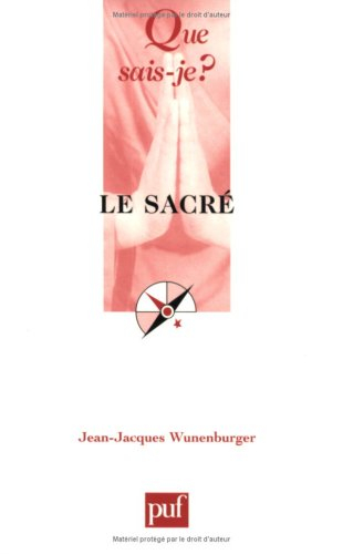 Le sacré