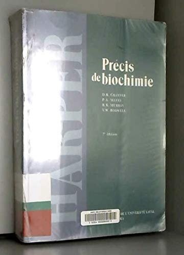 Precis De Biochimie De Harper 7 Ed