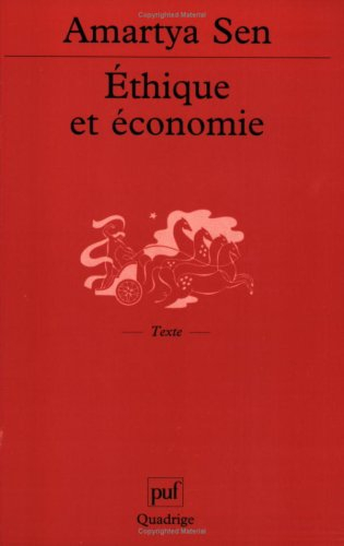 Ethique et économie : et autres essais