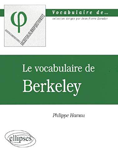 Le vocabulaire de Berkeley