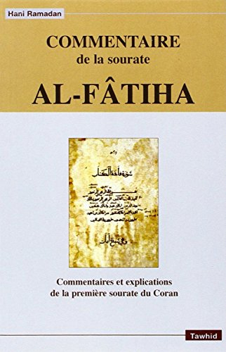 Commentaire de la sourate Al-Fâtiha
