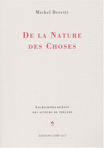 De la nature des choses