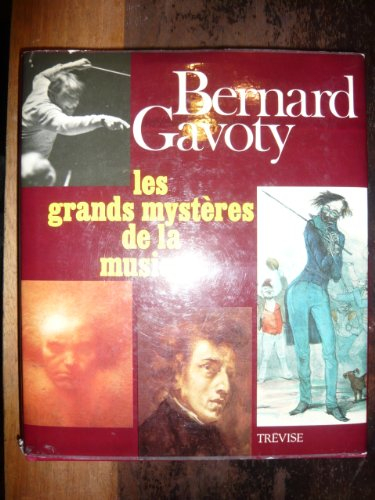 les grands mystères de la musique in-8, rel. sky rouge 308 pp.
