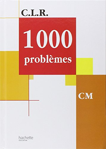 1.000 problèmes, CM : édition euro