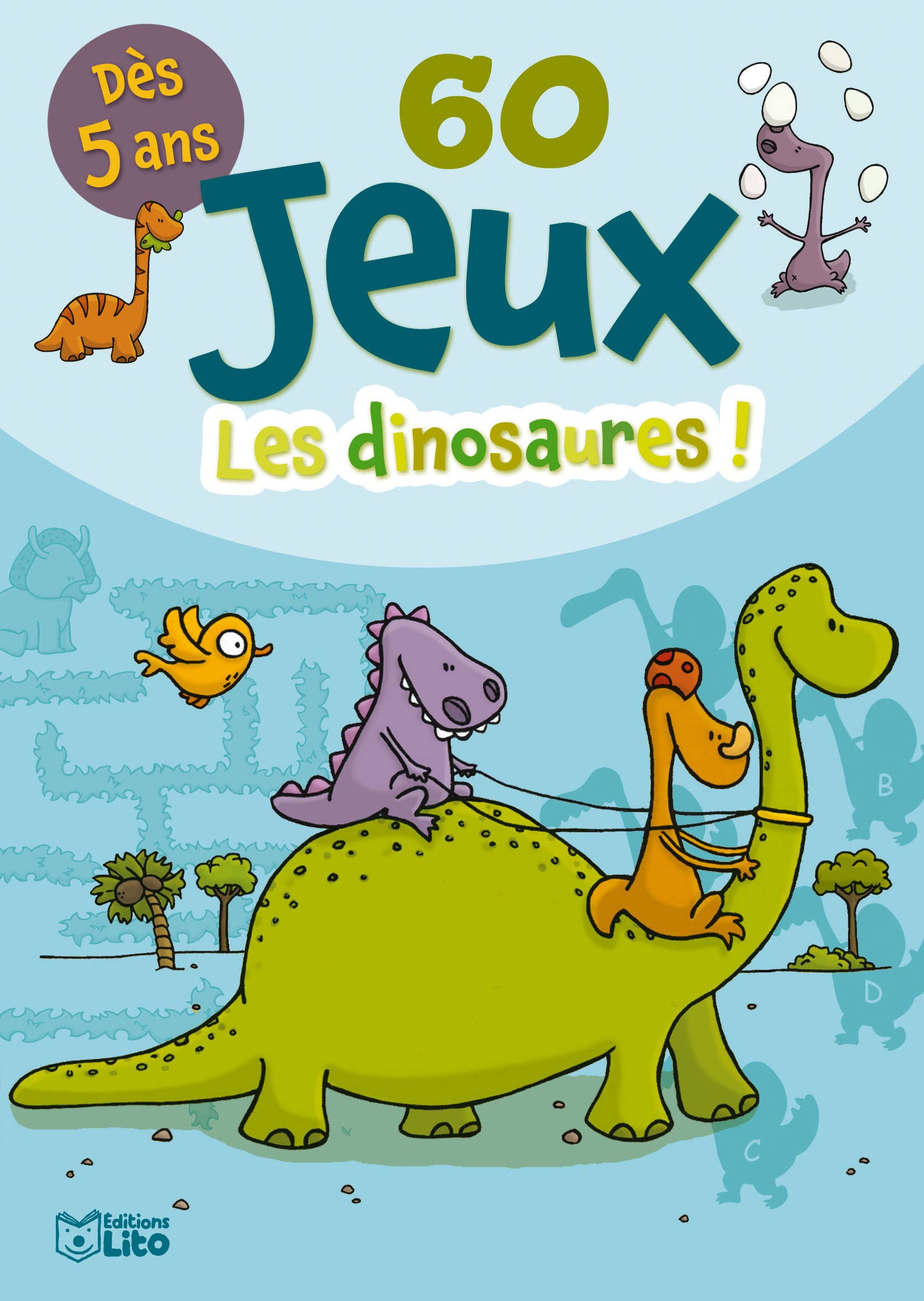 60 jeux : les dinosaures !