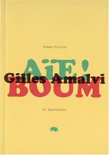 Aïe! Boum : poème-fiction