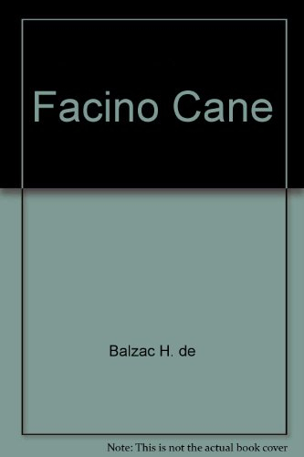 Facino Cane. Gobseck