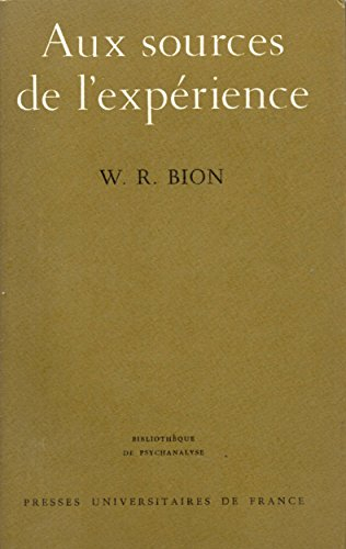 aux sources de l'expérience