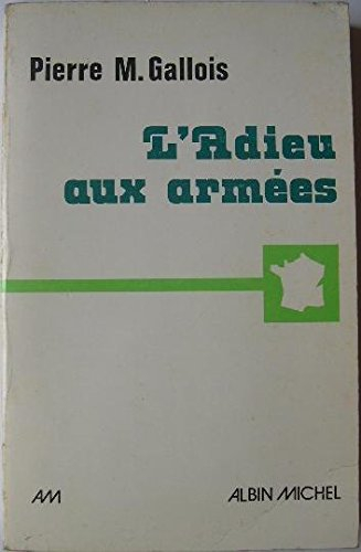 L'Adieu aux armées