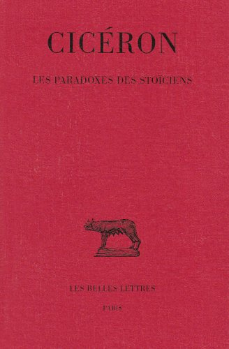 Les paradoxes des stoïciens