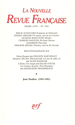 Nouvelle revue française, n° 506