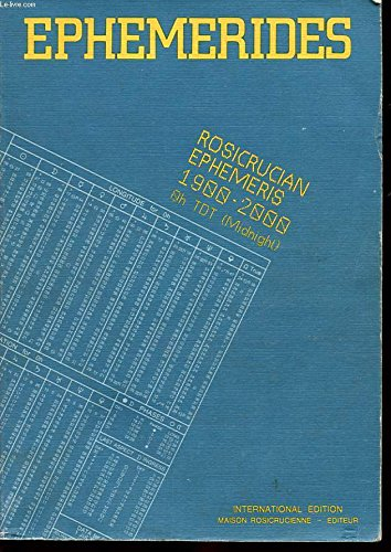 Ephémérides. 1900-2000 à 0 h TDT