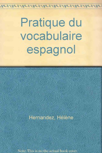pratique du vocabulaire espagnol