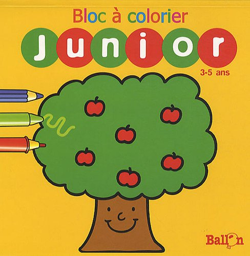 bloc à colorier junior : 3-5 ans