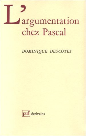 L'Argumentation chez Pascal
