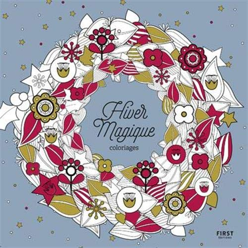 Hiver magique : coloriages