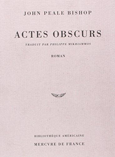 Actes obscurs