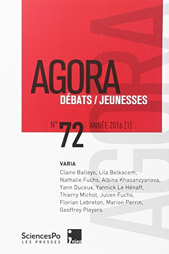 Agora débats jeunesse, n° 72