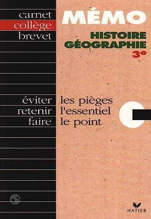 HISTOIRE GEOGRAPHIE 3e