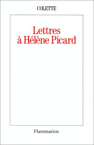 Lettres à Hélène Picard