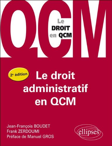 Le droit administratif en QCM