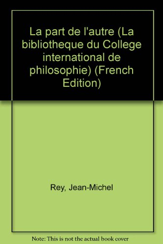 La part de l'autre