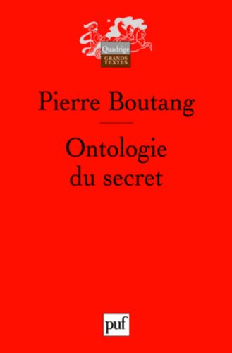 Ontologie du secret