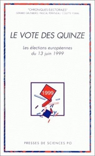 Le vote des Quinze