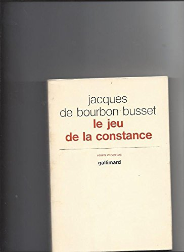 Le Jeu de la constance