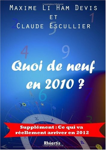 quoi de neuf en 2010 ?