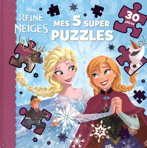 La reine des neiges : mes 5 super puzzles
