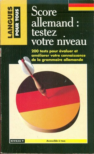 score allemand : testez votre niveau