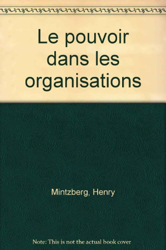 le pouvoir dans les organisations