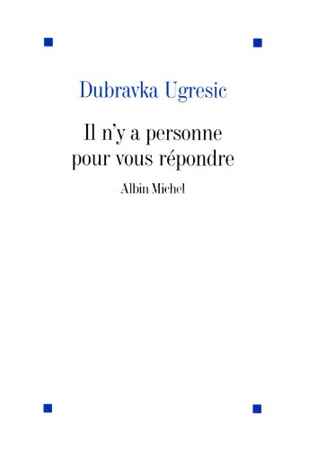 Il n'y a personne pour vous répondre