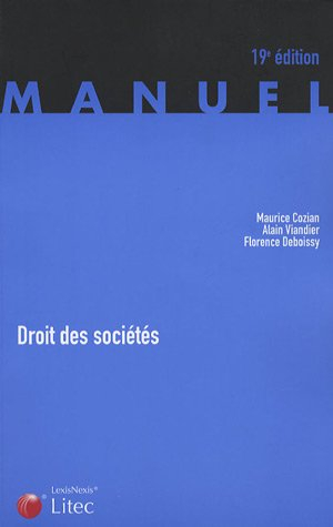 droit des sociétés (ancienne édition)