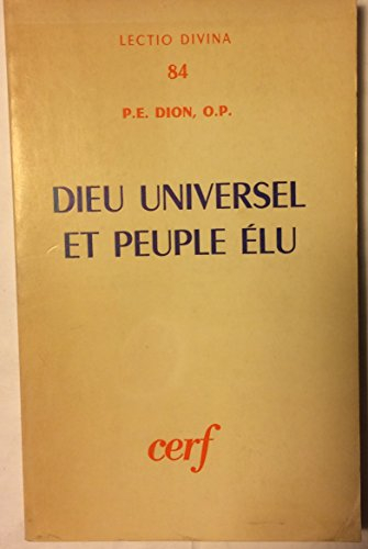 dieu universel et peuple élu