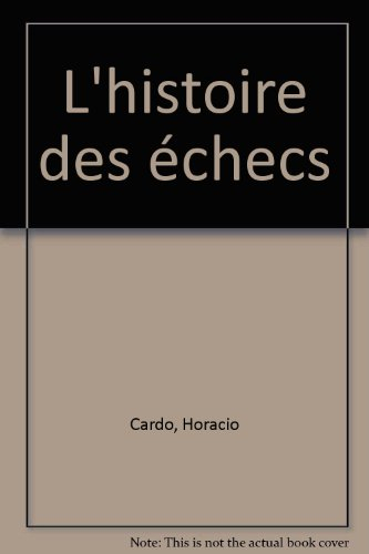 L'histoire des échecs