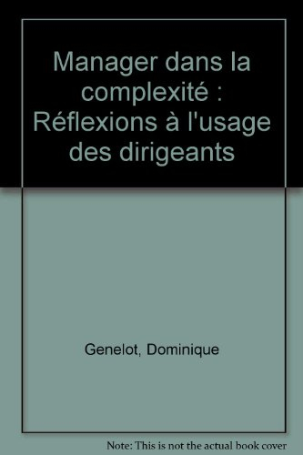manager dans la complexité