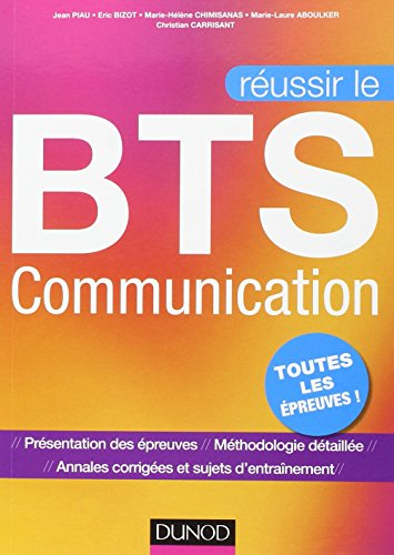 Réussir le BTS communication