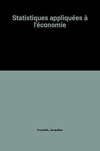statistiques appliquées à l'économie