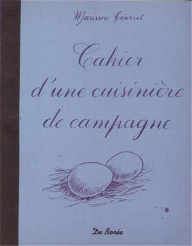 Cahier d'une cuisinière de campagne